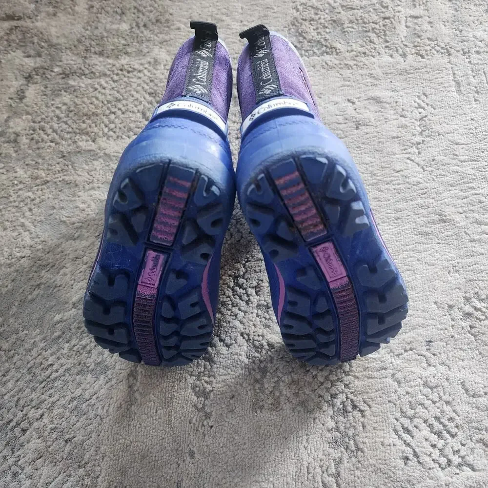 Columbia Kids Purple and Blue Snow Boots